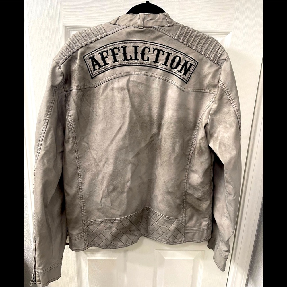 Men's Affliction jacket Size Large